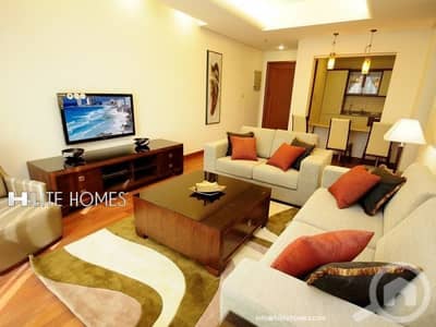 شقة 1 غرفة نوم للايجار في الجابرية، مدينة الكويت - Luxury one and two bedroom apartment in Jabriya