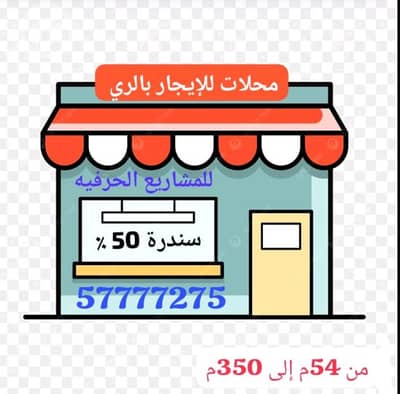 عقارات تجارية اخرى  للايجار في الري، مدينة الكويت - محلات للإيجار لجميع المشاريع الحرفيه