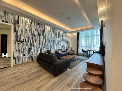 شقة 2 غرفة نوم للايجار في مهبولة، مدينة الكويت - SEA VIEW FURNISHED TWO BEDROOM APARTMENT FOR RENT IN MAHBOULA
