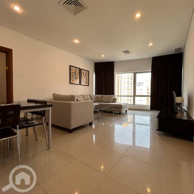 1 Bedroom Flat for Rent in Al Salmiya, Kuwait City - Furnished apartment for rent in Salmiya Block 4