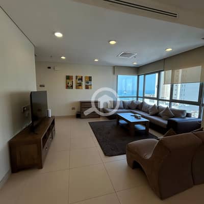 1 Bedroom Apartment for Rent in Al Salmiya, Kuwait City - Furnished apartment for rent in Salmiya Block 9