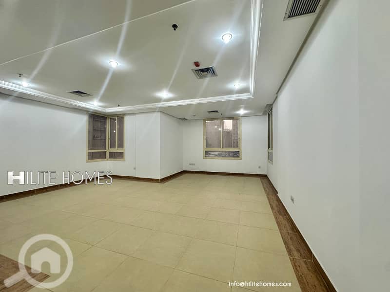 Spacious Three Bedroom Full Floor Apartment in Mahboula for rent