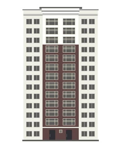12 Bedroom Apartment for Rent in Al Manqaf, Kuwait City - New building in mangaf. 40 apartments. for companies only.