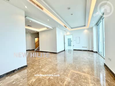 شقة 3 غرف نوم للايجار في الشعب البحري، مدينة الكويت - Luxury Seaview 3-Bedroom Duplex for Rent in Al Shaab Al Bahri