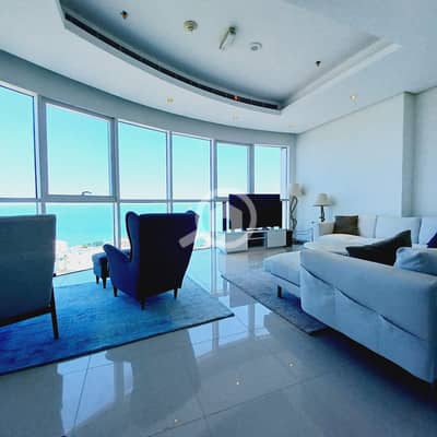 فلیٹ 3 غرف نوم للايجار في السالمية، مدينة الكويت - Apartment for rent in Salmiya, full floor