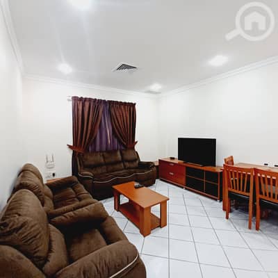 1 Bedroom Flat for Rent in Al Manqaf, Kuwait City - Furnished studio for rent in Mangaf, block 4