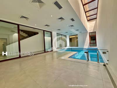 فیلا 4 غرف نوم للايجار في فنيطيس، مدينة الكويت - Villa with pool for rent in Fnaitees