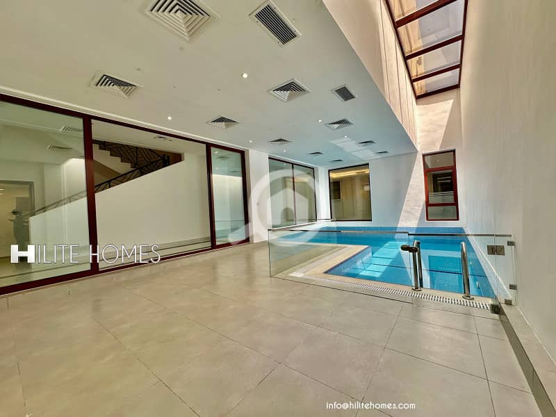 Villa with pool for rent in Fnaitees