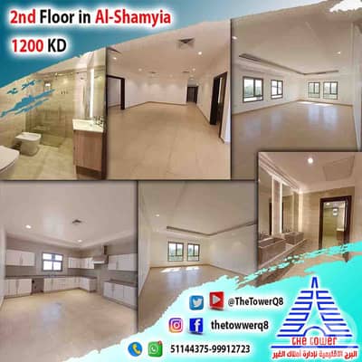 4 Bedroom Apartment for Rent in Shamiya, Kuwait City - للإيجار في الشامية قطعة 1 دور مساحات كبيرة – موقع مميز قريب من الخدمات